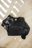 He Counts the Stars Mineral Washed Long Sleeve Graphic