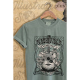 Nashville  Vintage Graphic  Tee Plus