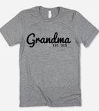 Grandma Est 2021 - Grandma Pregnancy Announcement T-Shirt