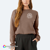Custom Logo Bella Canvas Sponge Fleece Crewneck Sweatshirt