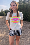 Neon Wild West Aztec Tee