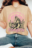 Support Your Local Cowgirls Mineral Graphic Tshirts
