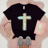 Painted Cross Tee