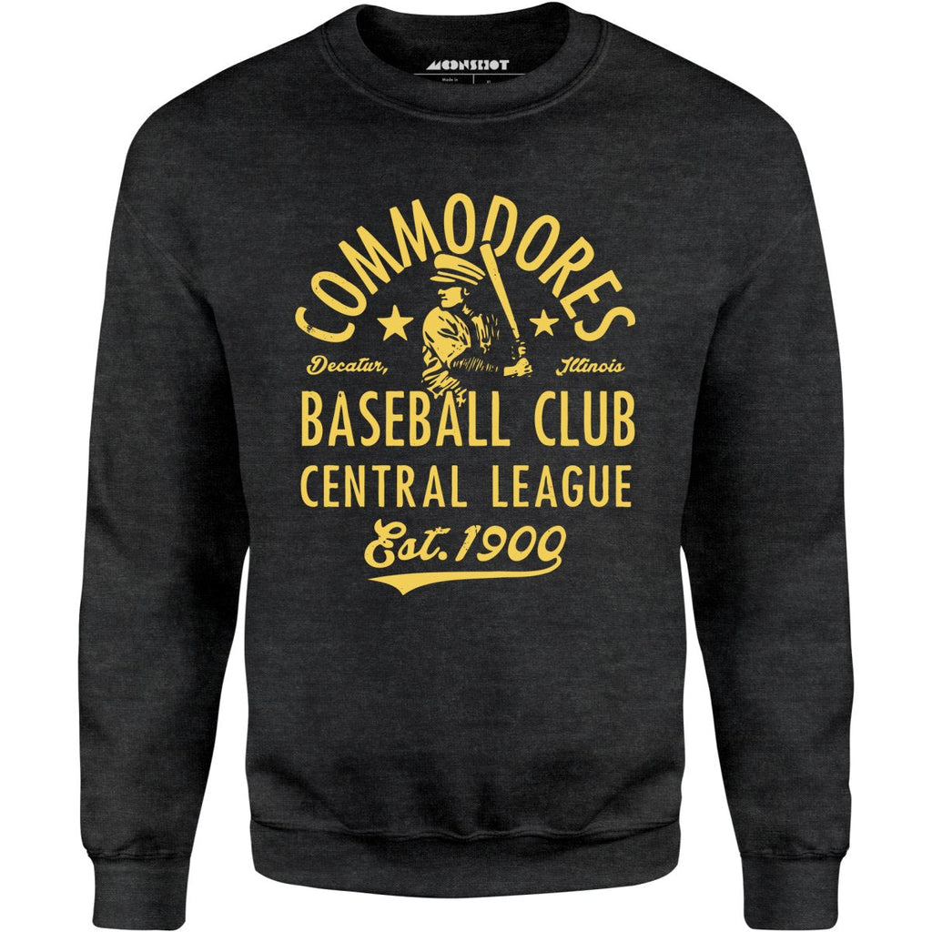Decatur Commodores - Illinois - Vintage Defunct Baseball Teams - Unisex Sweatshirt