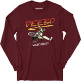 Deebo Rad BMX Bike Parody Mashup - Long Sleeve T-Shirt