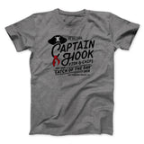 Captain Hook Fish And Chips Funny Movie Men/Unisex T-Shirt