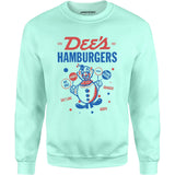 Dee's Hamburgers - Salt Lake City, UT - Vintage Restaurant - Unisex Sweatshirt