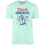 Dee's Hamburgers - Salt Lake City, UT - Vintage Restaurant - Unisex T-Shirt