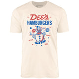 Dee's Hamburgers - Salt Lake City, UT - Vintage Restaurant - Unisex T-Shirt