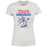 Dee's Hamburgers - Salt Lake City, UT - Vintage Restaurant - Women's T-Shirt