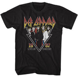 Def Leppard - 1987 Live In Concert Boyfriend Tee