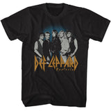 Def Leppard - Blue Fade Background Boyfriend Tee