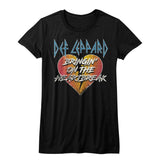 Def Leppard Bringin Womens T-Shirt