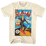 DEF LEPPARD - COMIC BIG AND TALL T-SHIRT