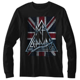 Def Leppard Jacked Up Long Sleeve T-Shirt