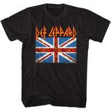 Def Leppard Leopard Flag Boyfriend Tee