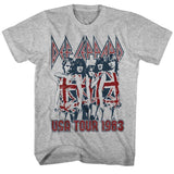Def Leppard USA Tour 1983 T-Shirt