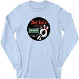 Del Fair Lanes - Cincinnati, OH - Vintage Bowling Alley - Long Sleeve T-Shirt