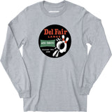 Del Fair Lanes - Cincinnati, OH - Vintage Bowling Alley - Long Sleeve T-Shirt