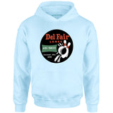 Del Fair Lanes - Cincinnati, OH - Vintage Bowling Alley - Unisex Hoodie