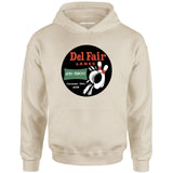 Del Fair Lanes - Cincinnati, OH - Vintage Bowling Alley - Unisex Hoodie