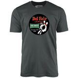 Del Fair Lanes - Cincinnati, OH - Vintage Bowling Alley - Unisex T-Shirt
