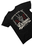 Vibing With My Demons Gothico Cotton Tee