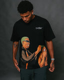 Dennis & Frank Big Face Black Tee