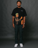 Dennis & Frank Big Face Black Tee