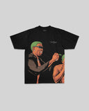 Dennis & Frank Big Face Black Tee