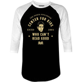 Derek Zoolander Center for Kids Who Can't Read Good - 3/4 Sleeve Raglan T-Shirt