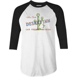 Desert Inn - Vintage Las Vegas - 3/4 Sleeve Raglan T-Shirt