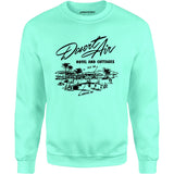 Desert Air Hotel & Cottages v2 - Vintage Palm Springs, CA - Unisex Sweatshirt
