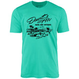 Desert Air Hotel & Cottages v2 - Vintage Palm Springs, CA - Unisex T-Shirt