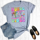 Nurse Vibes Graphic Tee Unisex T-shirt, Sweatshirt, Hoodie, Long Sleeve Tee