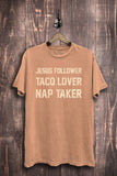 Jesus Follower Graphic Top