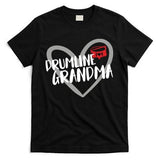 Drumline Grandma Heart Marching Band T-Shirt