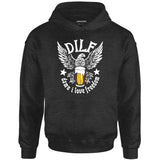DILF - Damn I Love Freedom - Unisex Hoodie