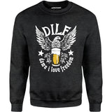 DILF - Damn I Love Freedom - Unisex Sweatshirt