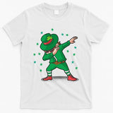 Dabbing Leprechaun St Patricks Day Party T-Shirt