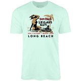Don May's Leilani Hut - Belmont Shore, CA - Vintage Tiki Bar - Unisex T-Shirt