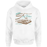 Doric Surf Rider Inn - Santa Monica, CA - Vintage Hotel - Unisex Hoodie