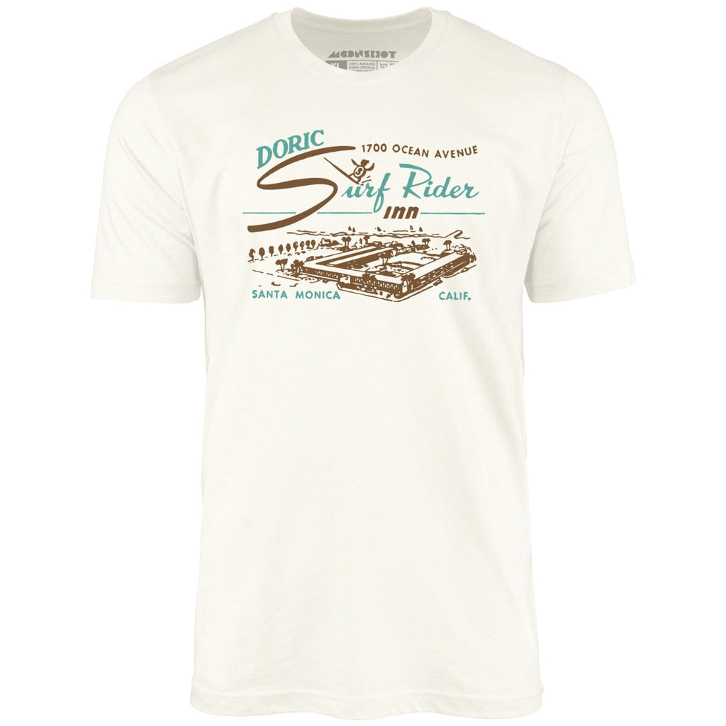 Doric Surf Rider Inn - Santa Monica, CA - Vintage Hotel - Unisex T-Shirt