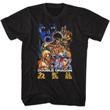 Double Dragon - Poster T-Shirt