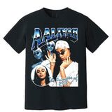 Aaliyahss 90's Vintage Style Bootleg T-shirt - Tribute to an Iconic R&B Queen, Shirt For Mens, Womens