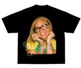 B Lattooo Tee for Women, Printed Cotton T-Shirt for Summer