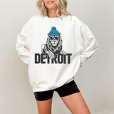 Detroit Football Sweatshirt, Detroit Football Shirt, Sunday Football, Detroit Game Day Crewneck