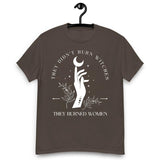 3 They didnt burn witches, they burned women T-Shirt, Women's Rights Tee, Reproductive Rights Shirts Style001