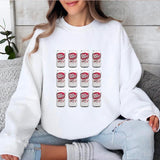 Diet Dr Pepper Cans Sweatshirt for Christmas, Soft Drink Hoodie Tshirt Sweatshirt