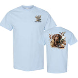 Duck Hunter Double-Sided T-shirt, Trendy Hunting Tee for Men and Women, Perfect Outdoor Gift